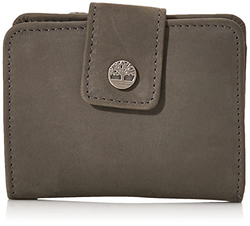 Timberland womens Leather RFID Small Indexer Wallet Billfold, Castlerock, One Size US