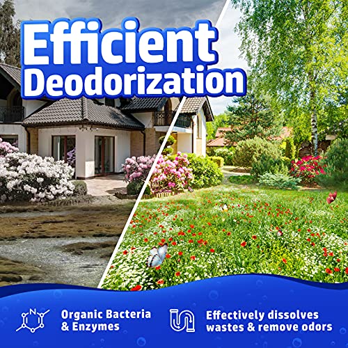 Vacplus Septic Tank Treatment - 12 Packs for 1-Year Supply, Flushable & Dissolvable Septic Tank Treatment Packets with Easy Operation, Biodegradable Septic Tank Treatment Enzymes for Wastes & Odors - Image 5